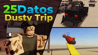 25 COSAS que NO SABIAS de A DUSTY TRIP - Roblox