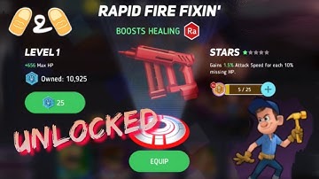 Disney Heroes Battle Mode Unlocking Rapid Fire Fixin Felix Memory Disk Overview Gameplay