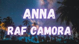Raf Camora - Anna (lyrics)