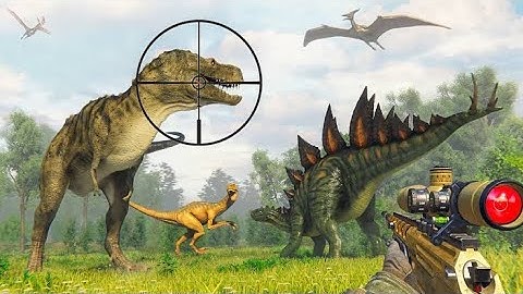 Wild Dinosaur Hunting Gun Game - Android Gameplay #6