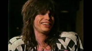 STEVEN TYLER of Aerosmith on 'Dude Looks Like A Day'  1987 MuchMusic interview