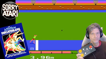 🕹️ Sorry Atari #90: Decathlon for Atari 2600 Abuses Joysticks AND Arms 🕹️