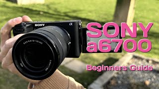 Sony A6700: Simple Beginners Guide