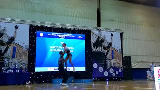 Zagreb 2018 MC free style SAMOYLOV Konstantin GUSAROVA Anastasia