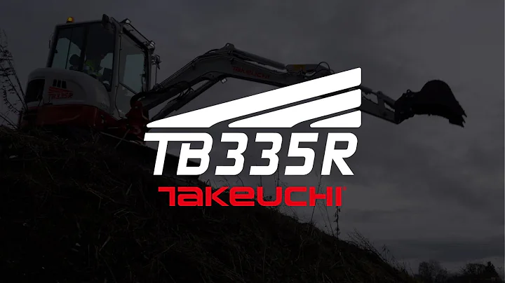 TB335R Takeuchi Mini Hydraulic Excavator