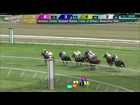 video thumbnail for MONMOUTH PARK 8-14-21 RACE 3