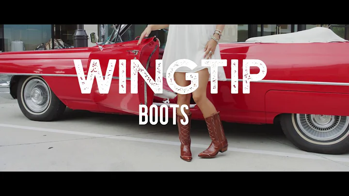 Tony Lama Wingtip Boots