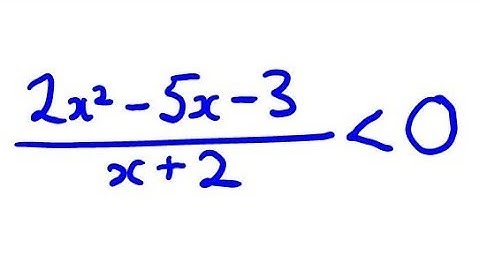 Tabel met tekens: Ongelijkheid oplossen
