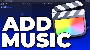How To Add Music To Final Cut Pro (Import Audio) -  2025