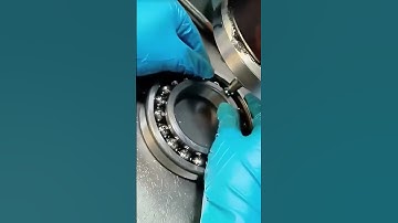 This is how machines make bearing installation faster and efficient #machinerywork #manufacturing