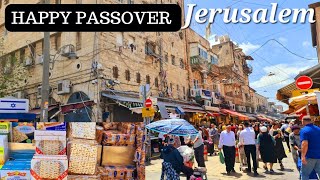 Happy Jewish Passover from Jerusalem | A Visit to Largest Jewish Market in Israel ahead of Passover