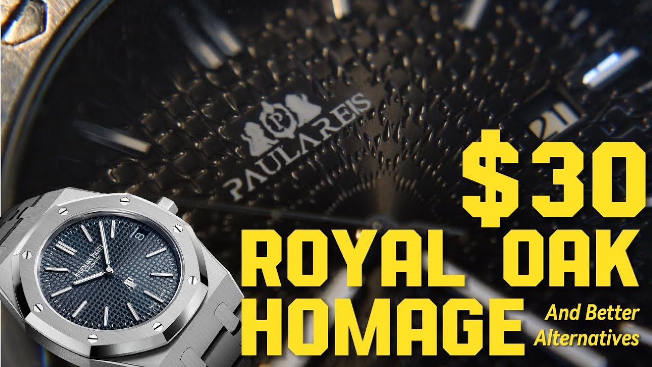 Cheapest Royal Oak Homage on Aliexpress? $30!