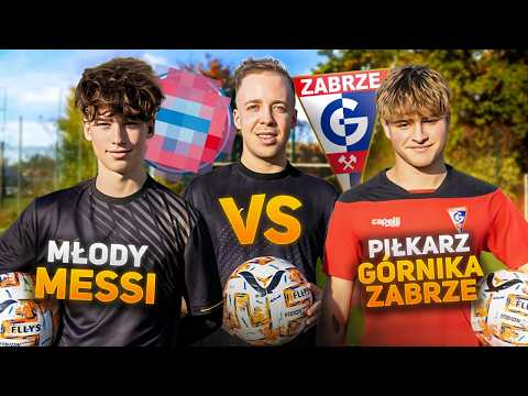 16-letni Messi VS Piłkarz Górnika Zabrze!