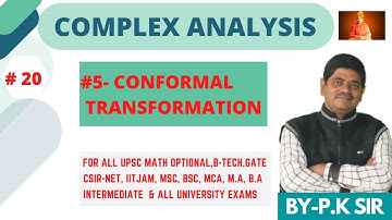 || TYPES OF TRANSFORMATION || COMPLEX ANALYSIS || MATHS BY-- P.K.MISHRA SIR