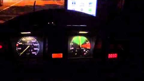 Digital tachometer on VW T3,vanagon