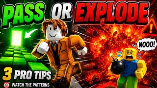 3 SECRET TIPS in PASS OR EXPLODE 💥💣