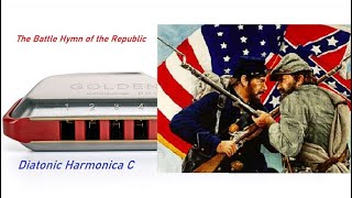Glory Glory Hallelujah The Battle Hymn Of The Republic  Diatonic Harmonica C