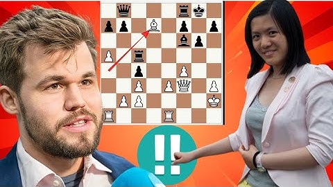 Epic chess game 125 Magnus Carlsen vs Hou Yifan