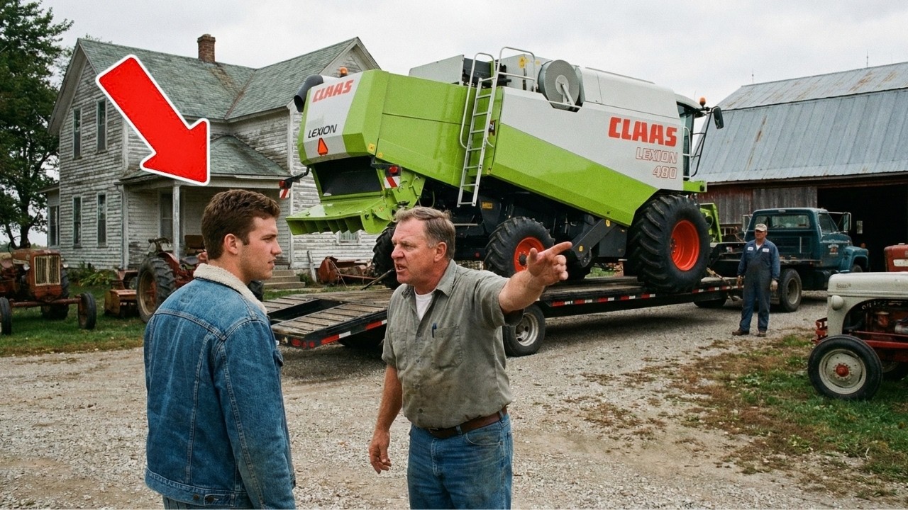 Der Sohn bestellte einen Claas Lexion für 420.000 Mark... Der Vater schickte ihn zurück
