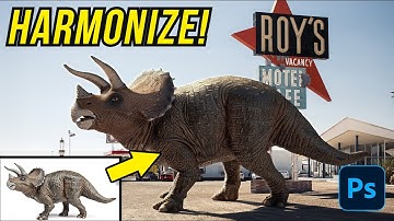 Photoshop’s NEW Harmonize Filter: Blend ANYTHING in 1-Click!