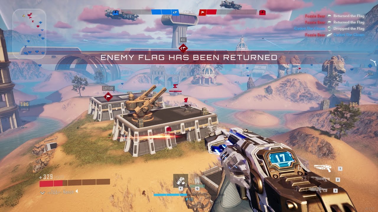Tribes 3: Rivals Alpha Playtest #3 CTF Light Wavemist PC Gameplay - YouTube