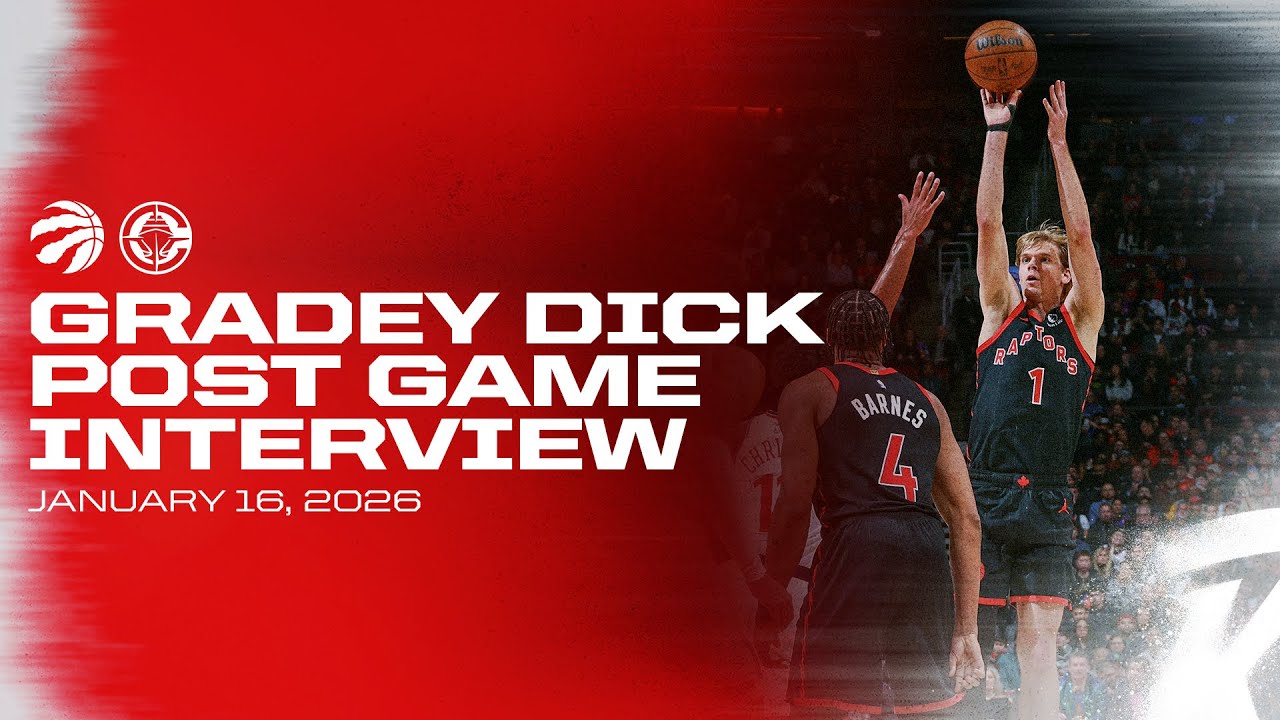 Gradey Dick | Post Game vs Clippers | January 16, 2026