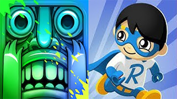 Temple Run 2 vs Tag With Ryan Android Gameplay