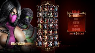 Mortal Kombat 9 - Expert Tag Ladder (Ermac &amp; Mileena/3 Rounds/No Losses)