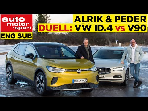 Förnuft & Känsla: VW ID.4 vs Volvo V90 (ENG SUB)