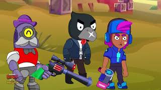 BRAWL STARS ANIMATION COMPILATION   CROW X SHELLY X COLT animation#3