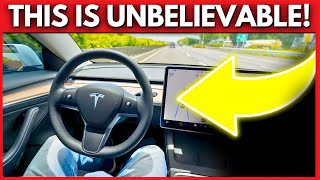 Tesla’s SELFDRIVING CAR Leaves Drivers SPEECHLESS!