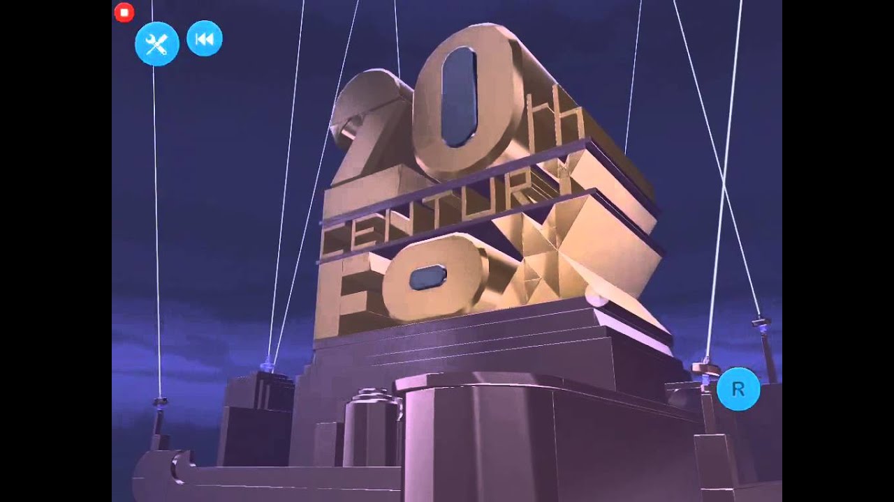 20th Century Fox Logo 2nd Youtube - blocksworld roblox 20th century fox logo