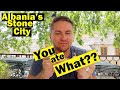 Exploring and trying a Albanian delicacy in Southern  Albania ?? ( Gjirocaster)