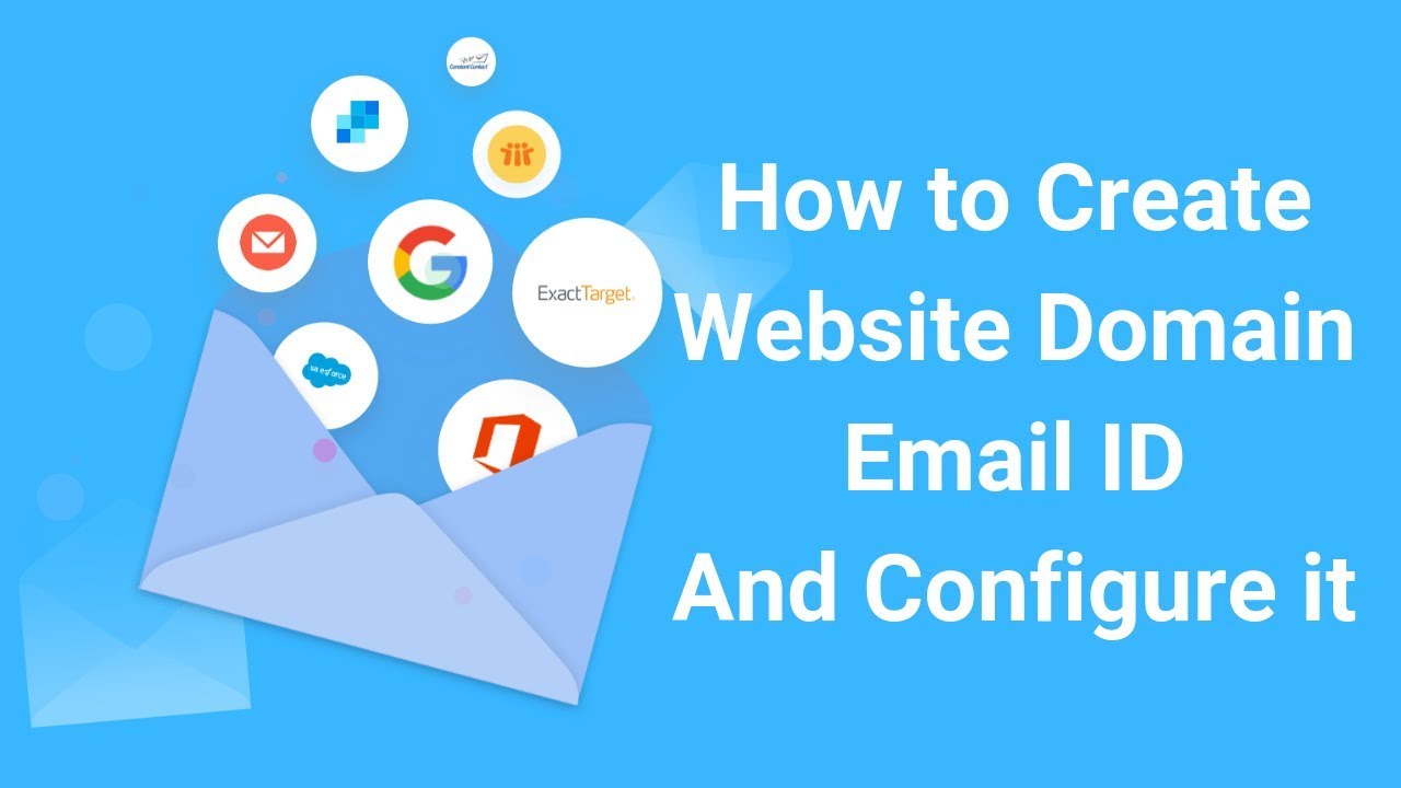 How to create Website Domain Email ID and Configure (Hindi