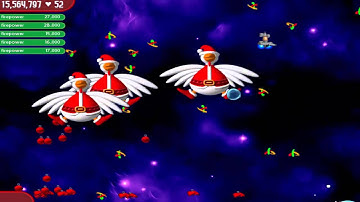 Chicken Invaders 2 - The Next Wave (Gameplay) - Level 10 Big Chickens