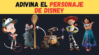 ¡ADIVINA EL NOMBRE DE LOS PERSONAJES DE DISNEY! ¿ERES CAPAZ?  NIVEL FACIL Quizz