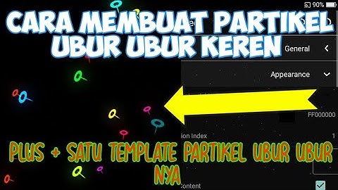 Cara Membuat Partikel Ubur Ubur Keren 😍 Di Jamin Langsung Bisa!!