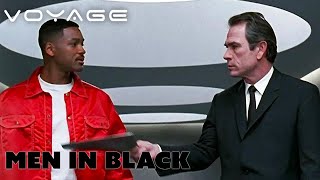 Men In Black | 1500 Aliens On The Planet (Will Smith Funny Scene) | Voyage