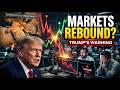 Markets Rebound After Panic Selloff — But Trump’s Middle East Warning Changed Everything