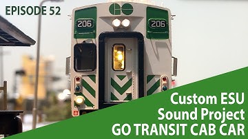 Etobicoke Central Railways - GO Transit Cab Car Custom ESU LokSound 5 Fx Sound Project