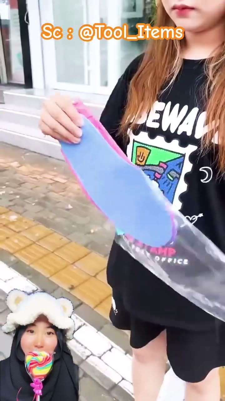SARUNG SEPATU PLASTIK ANTI BASAH ⁉️ @Tool_Items #shorts #funny #dubbing