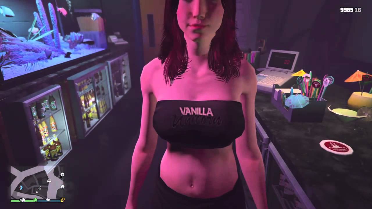 Grand Theft Auto 5 - Online - How to Get Into Secret Room in Strip Club...