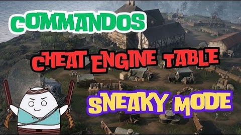 🔥 Commandos Cheat Engine Table: Infinite Items & Stealth! 🎮