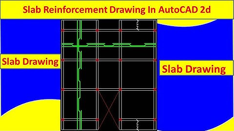 How to Draw Slabs in AutoCAD 2D | AutoCAD Slab Drawing Bangla Tutorial