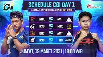 CODM Garena Invitational (CGI) - Group Stage Day 1