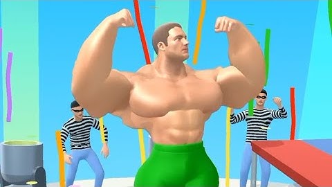 Muscle Rush 💪 All Levels Gameplay Android, iSO New Update