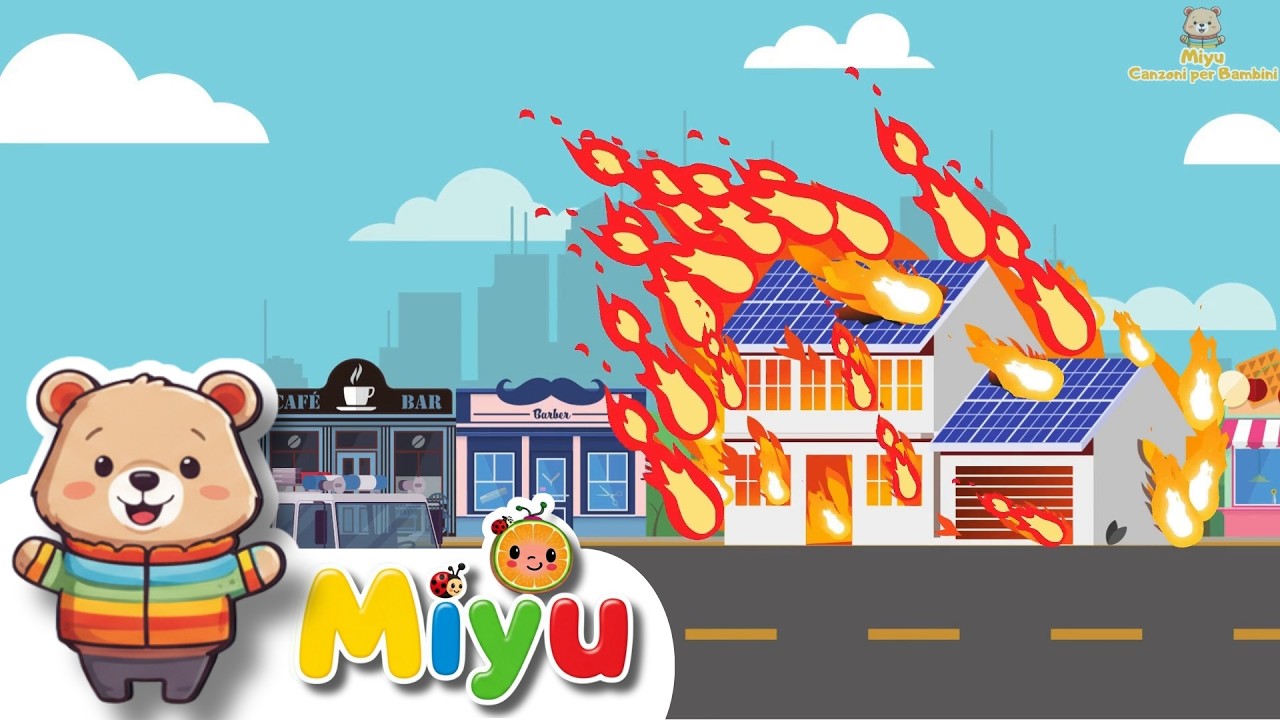 🚒🎈🐵 Canzoni per Bambini: Pompiere, Scimmie Allegre e Tanti Sorrisi! Scopri le Hit di Miyu