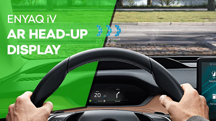 ENYAQ iV: Head-Up Display kiterjesztett valósággal