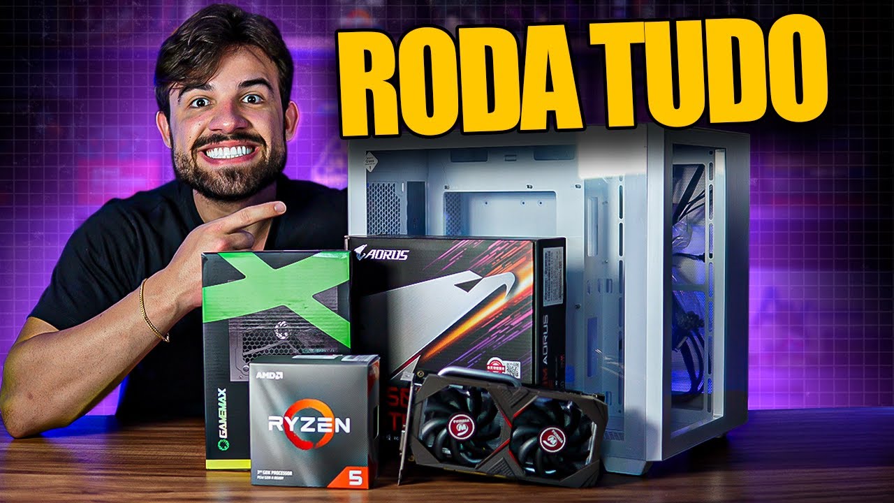 O PC GAMER MAIS BARATO IDEAL PARA RODA TUDO EM 2024 !! - YouTube