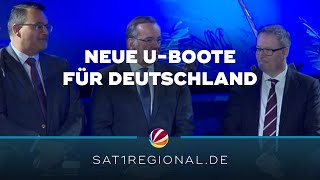 Neue U-Boote für Deutschland und Norwegen: Verteidigungsminister Pistorius bei Verkündung in Kiel